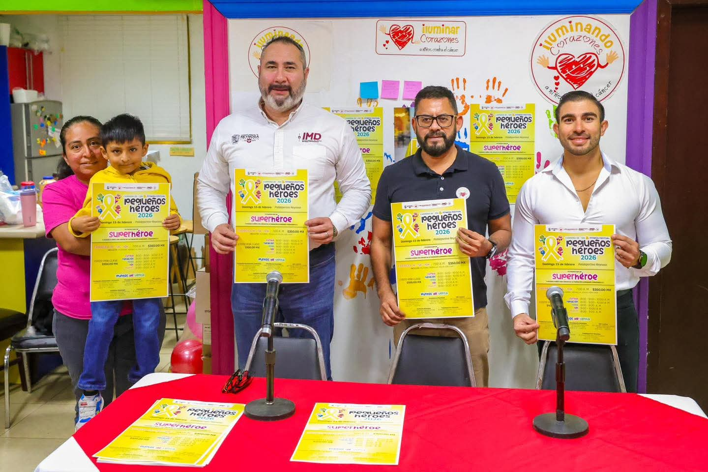 Invita Gobierno de Reynosa y Fundación Iluminando Corazones a carrera 5K-10K Pequeños Héroes