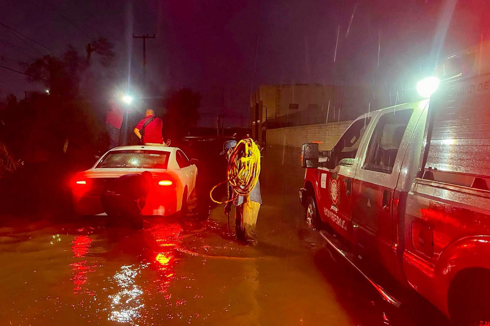 Intensificó Protección Civil monitoreo de drenes, canales y cuerpos de agua en Reynosa