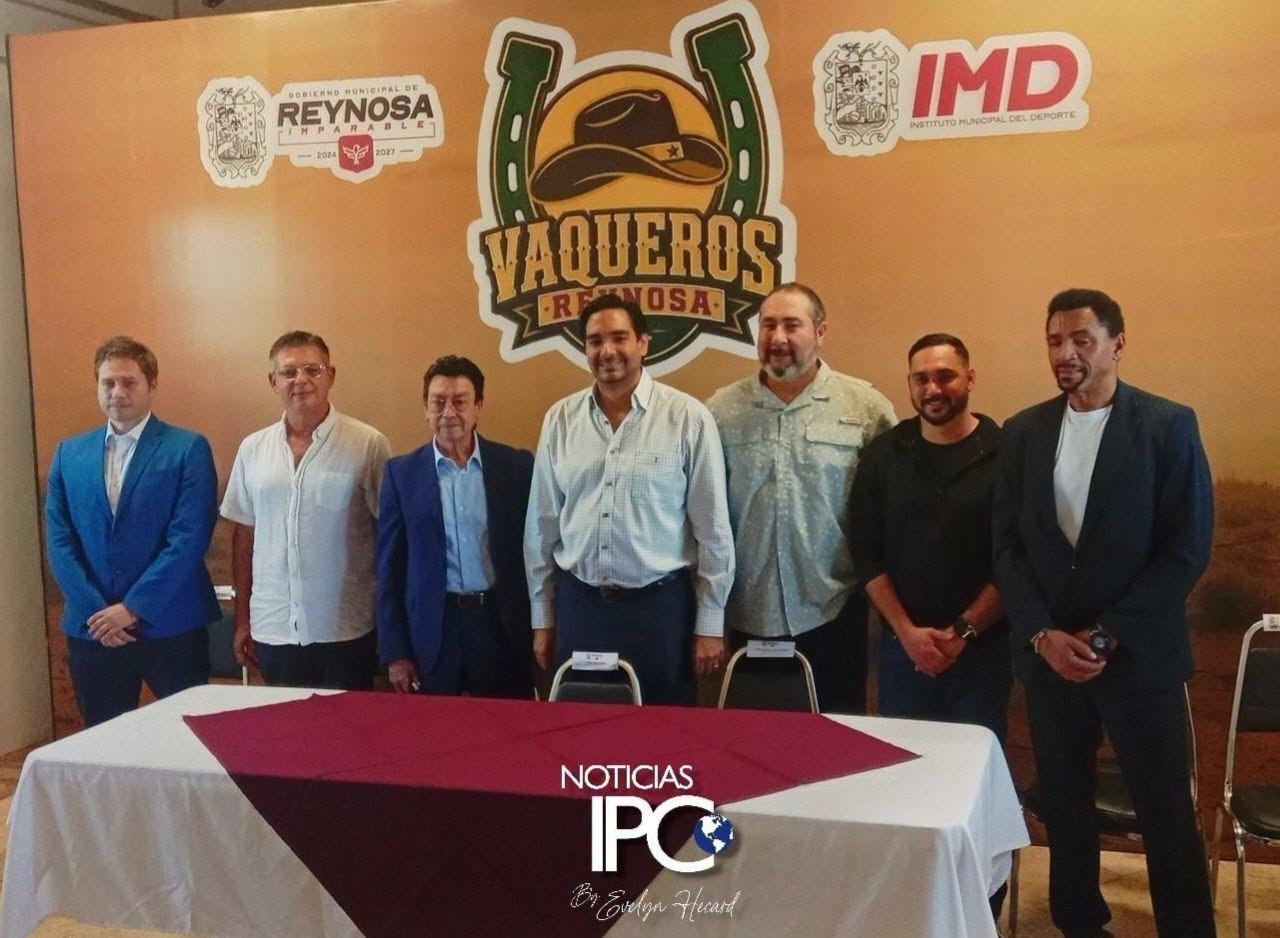 Carlos Peña Ortiz impulsa el renacer del fútbol en Reynosa con la presentación de Vaqueros FC