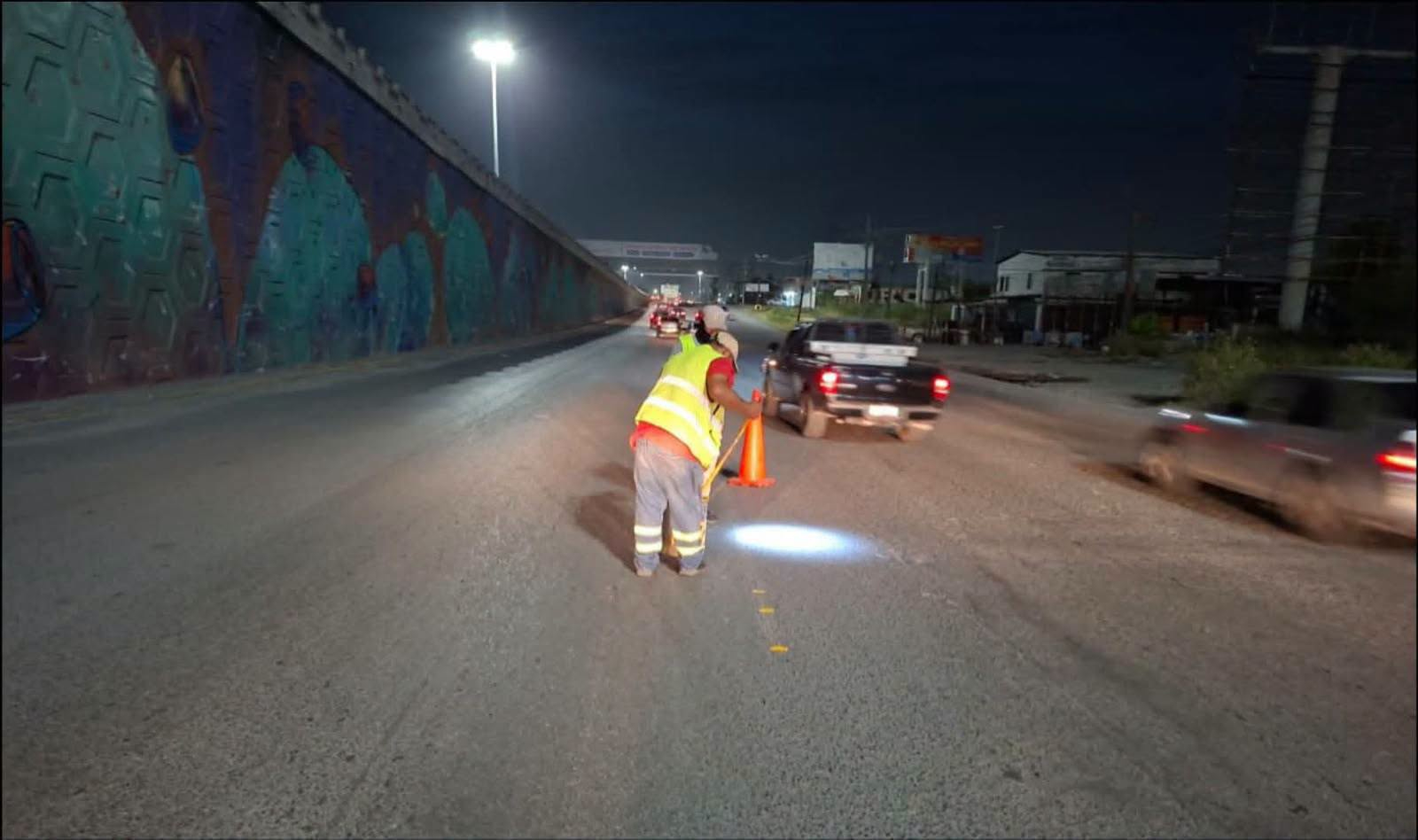 Reforzó Carlos Peña Ortiz atención nocturna de servicios básicos en colonias