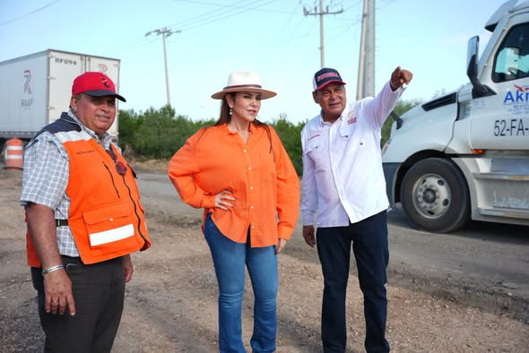 TRANSFORMA GOBIERNO DE CARMEN LILIA CANTUROSAS CARRETERA A PIEDRAS NEGRAS; PRINCIPAL ACCESO AL PUENTE DEL COMERCIO MUNDIAL