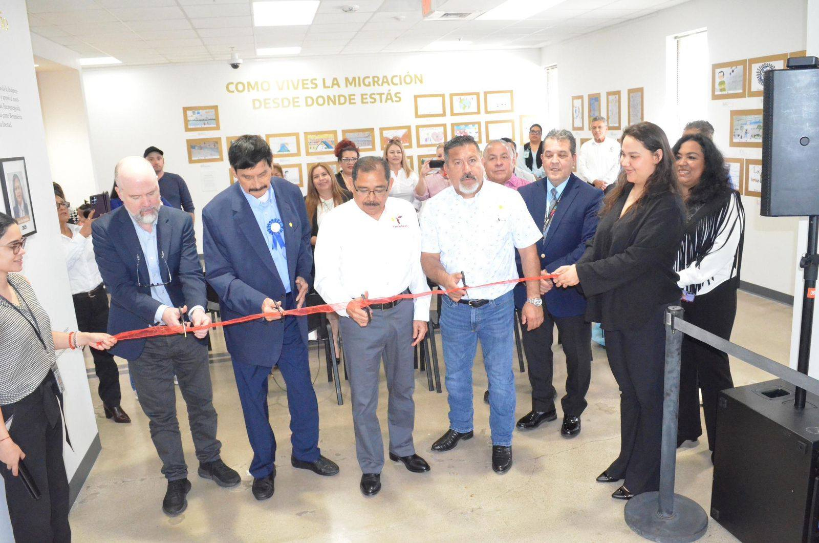 Inaugura ITM y Consulado de México en Houston, muestra que da voz a la niñez migrante tamaulipeca
