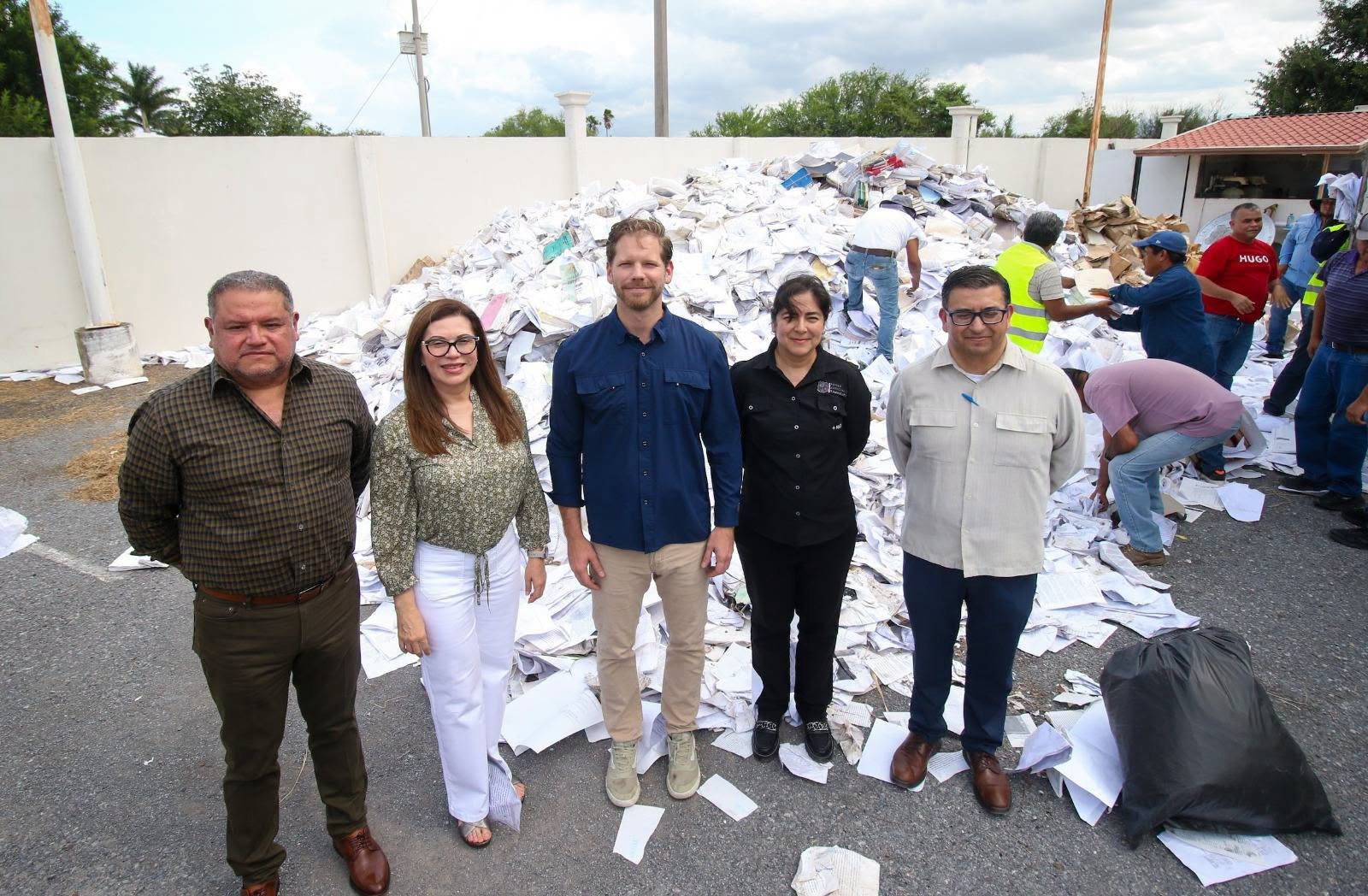 Convertirá Gobierno de Tamaulipas papel reciclado en apoyo para escuelas públicas
