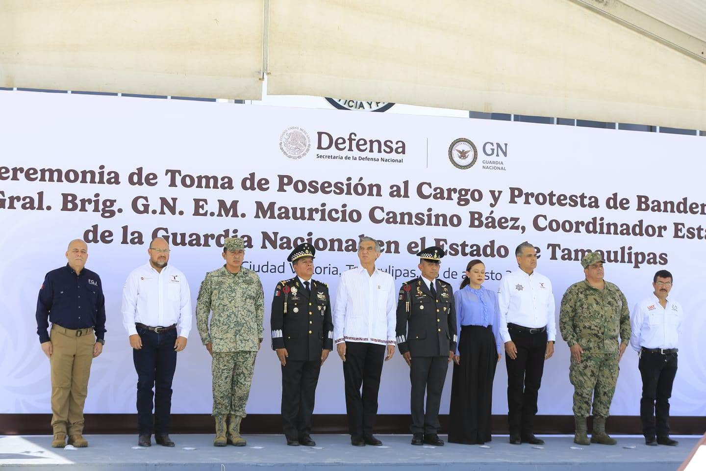Reconoce Américo labor de la Guardia Nacional en Tamaulipas; atestigua llegada del nuevo coordinador estatal