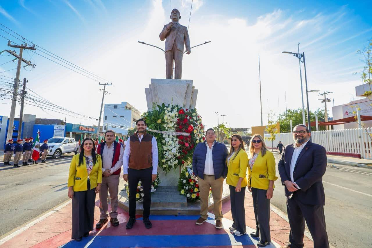 Conmemoró Alcalde Carlos Peña Ortiz Aniversario de la Expropiación Petrolera con la Sección 36