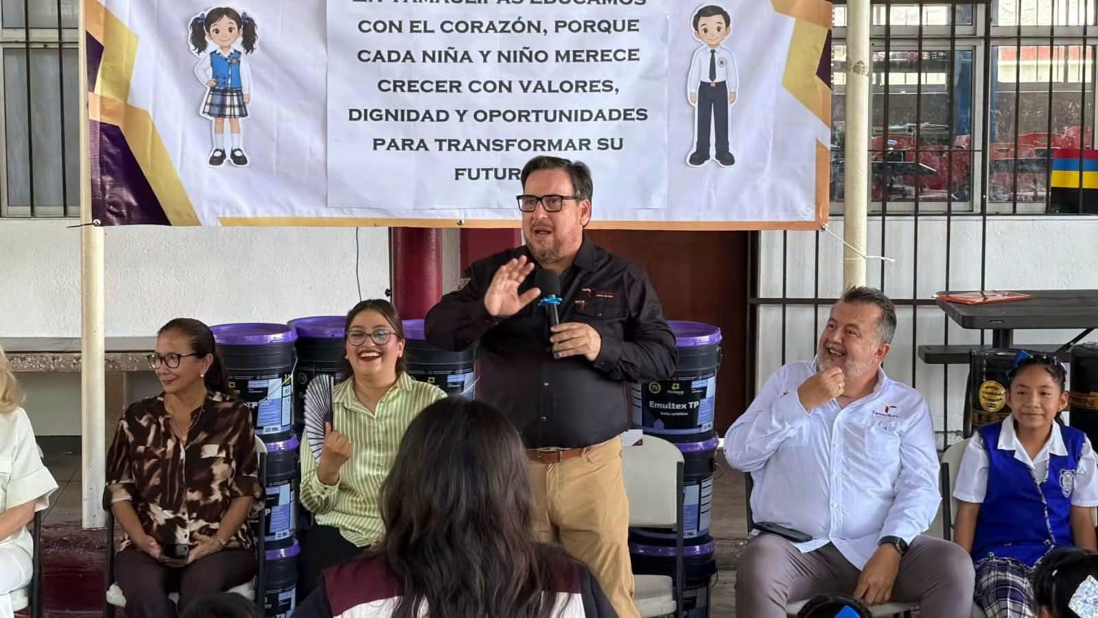 Fortalecen SET e ITIFE infraestructura educativa en escuelas de Tampico
