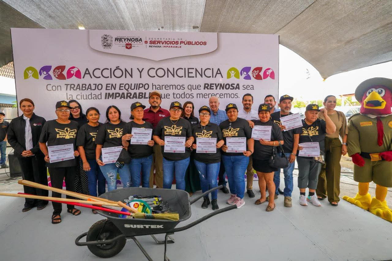 Gobierno de Reynosa fortalece la participación ciudadana con éxito del programa “Acción y Conciencia”