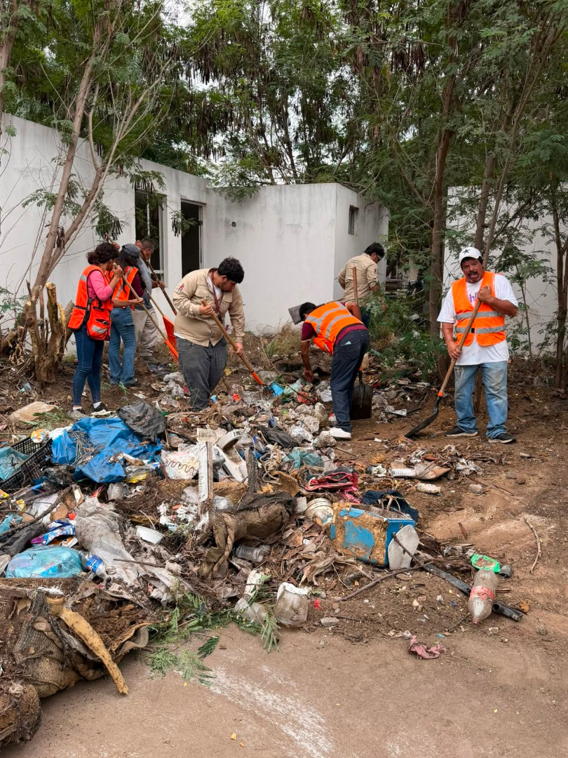 IMPULSA GESTIÓN AMBIENTAL JORNADA DE MEJORA URBANA EN HACIENDA SAN AGUSTÍN