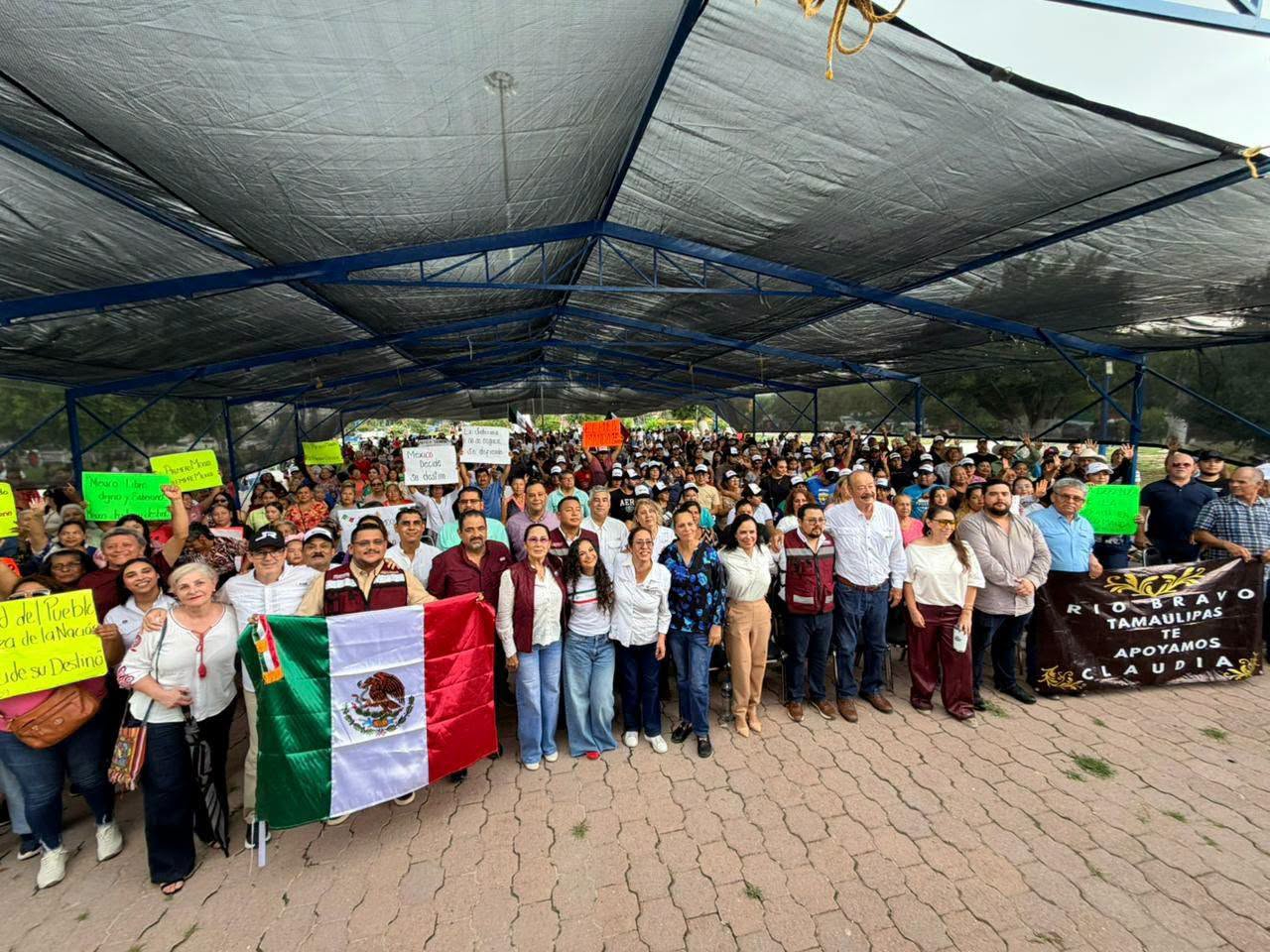 La patria se defiende con el pueblo”: Morena Tamaulipas
