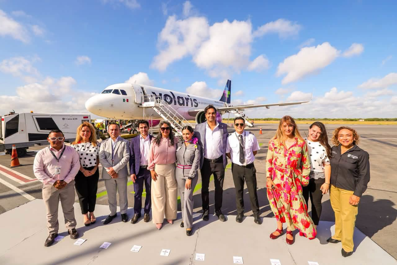 Estrena Reynosa conectividad con Guadalajara: Carlos Peña Ortiz inauguró nueva ruta aérea
