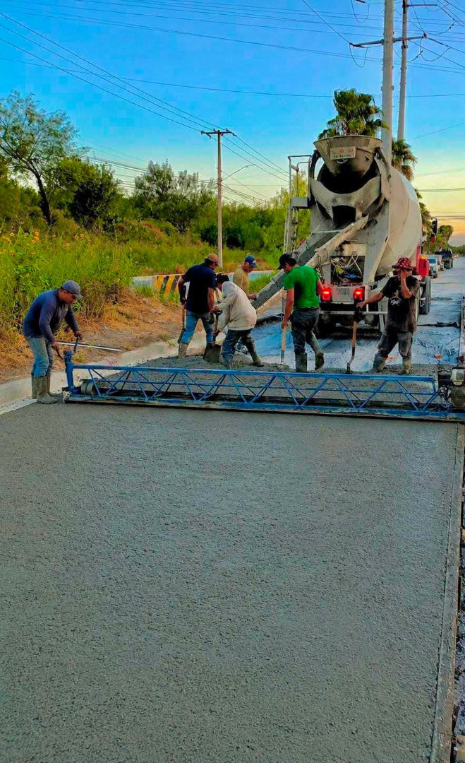 Moderniza Reynosa uno de los principales accesos a la colonia Loma Blanca