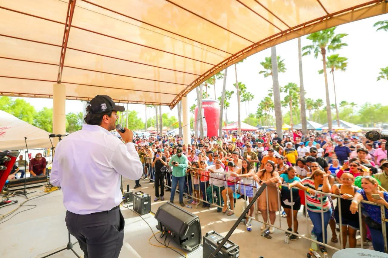 Presentó el Alcalde Carlos Peña Ortiz al Vayven del Amor en La Playita de Reynosa