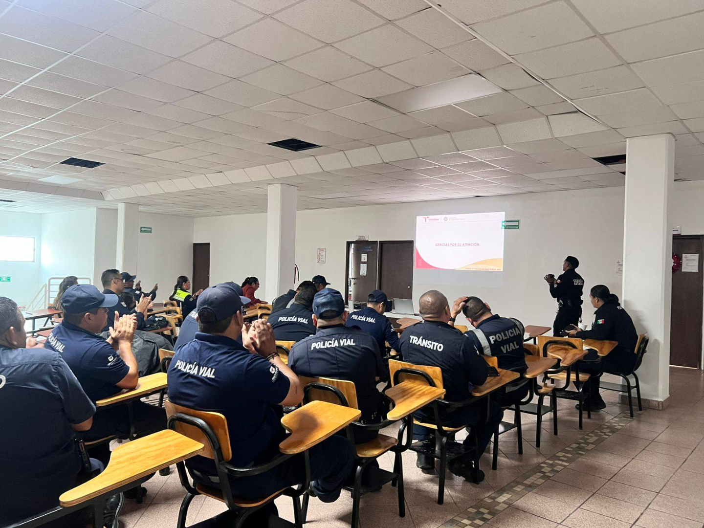 Policía Vial de SSPTyV de Reynosa capacitada en "Mediación de Conflictos"