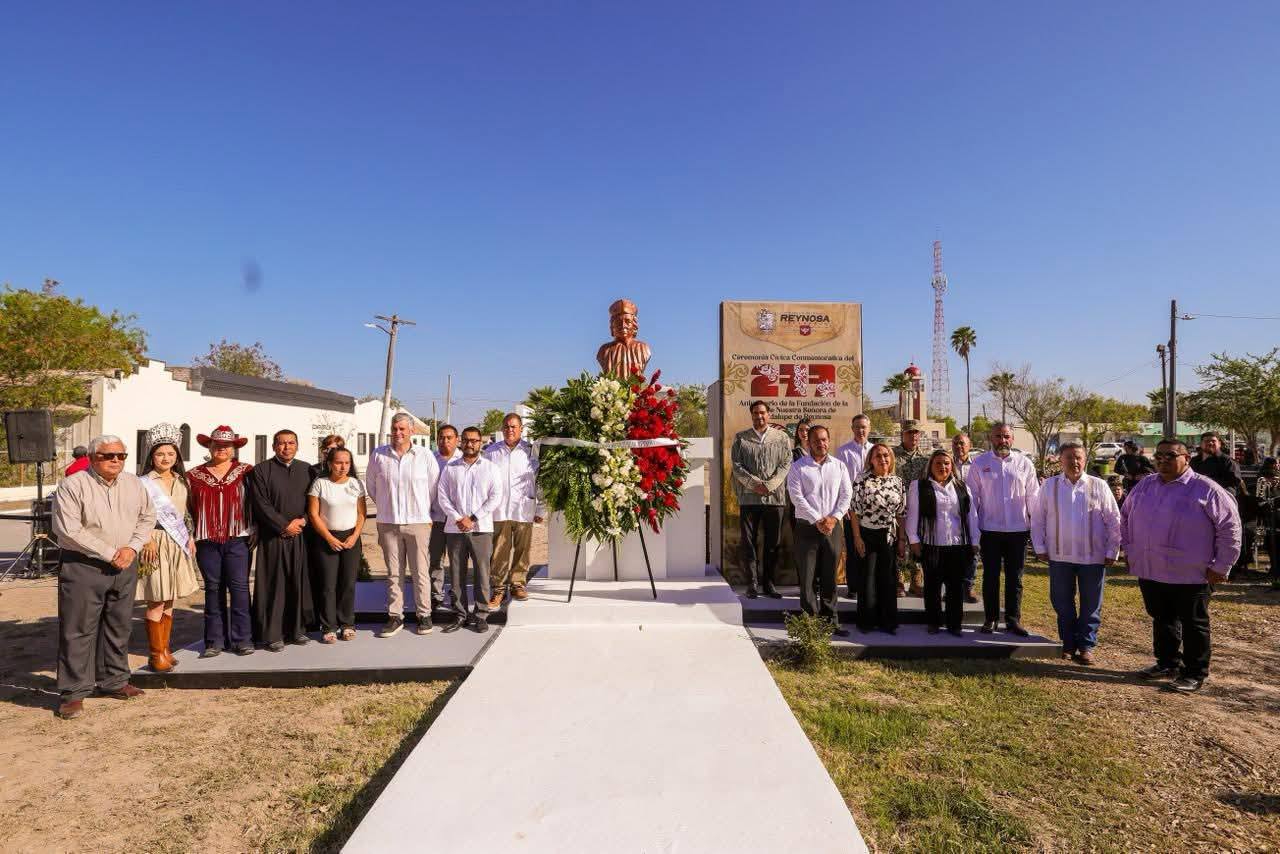 Celebró Alcalde Carlos Peña Ortiz los 277 de la Fundación de Reynosa