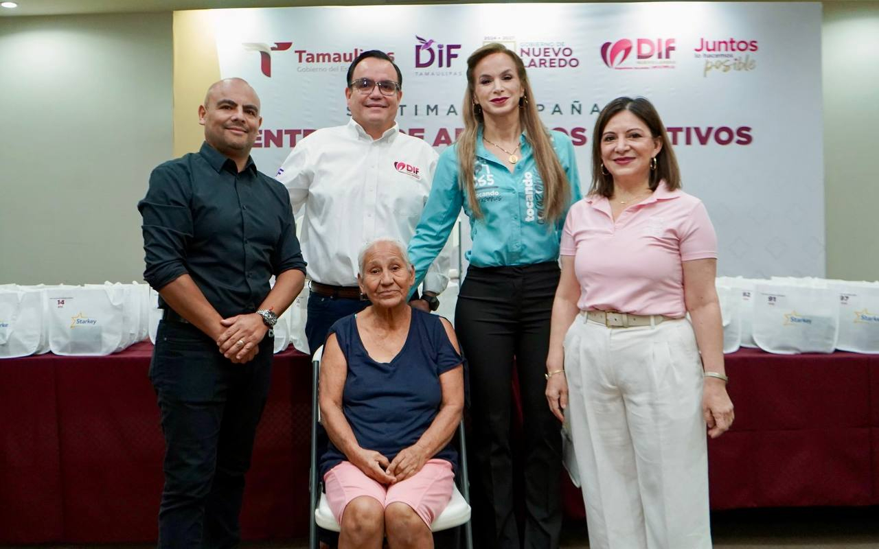 DIF NUEVO LAREDO Y STARKEY SUMAN ESFUERZOS CON LA ENTREGA DE MÁS DE 200 APARATOS AUDITIVOS