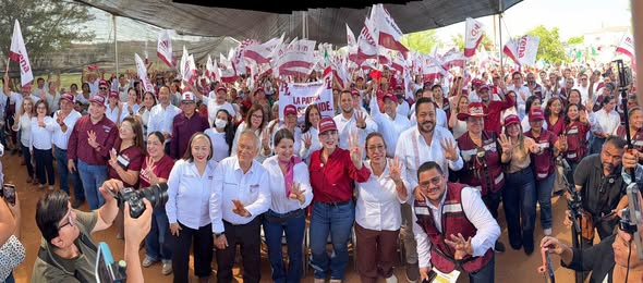 Morena Tamaulipas lleva la defensa de la soberanía a todo el estado; concluye primera vuelta en Nuevo Laredo