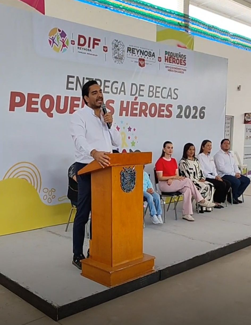 Gobierno de Reynosa fortalece apoyo a niñas y niños con cáncer a través del programa “Pequeños Héroes 2026”