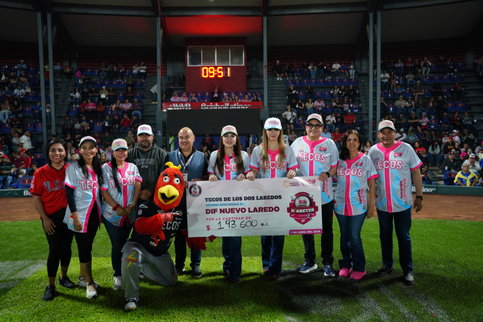CON GRAN ÉXITO SE REALIZA EL 4.º JUEGO CON CAUSA A BENEFICIO DEL DIF NUEVO LAREDO*