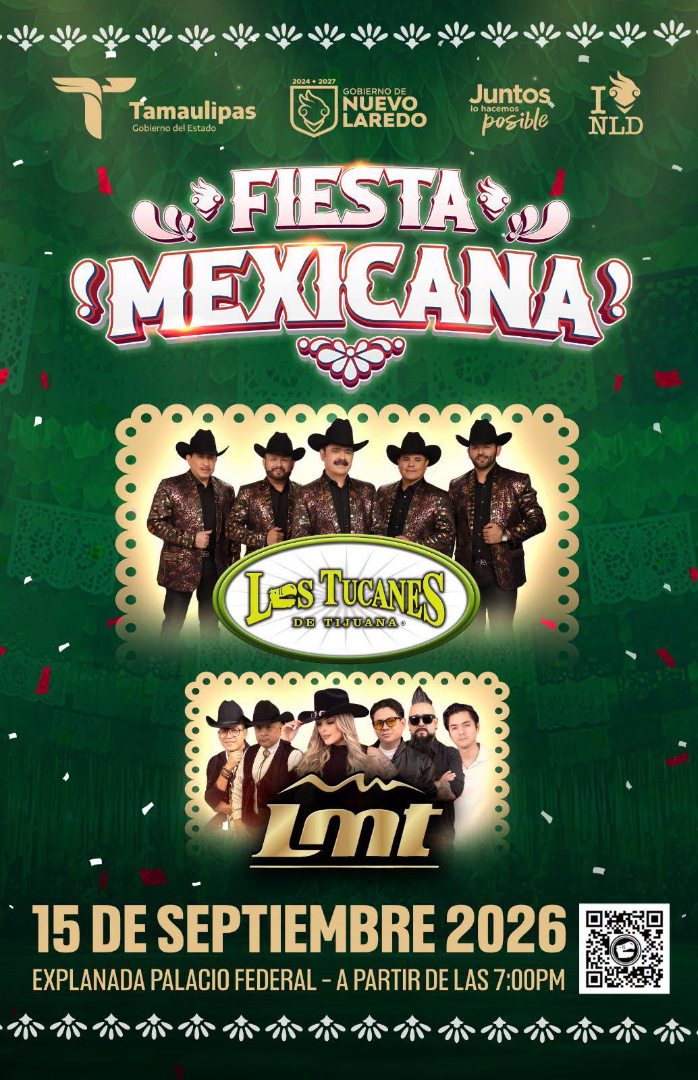 ANUNCIA GOBIERNO MUNICIPAL A LOS TUCANES DE TIJUANA Y GRUPO LMT PARA CELEBRAR EL GRITO DE INDEPENDENCIA
