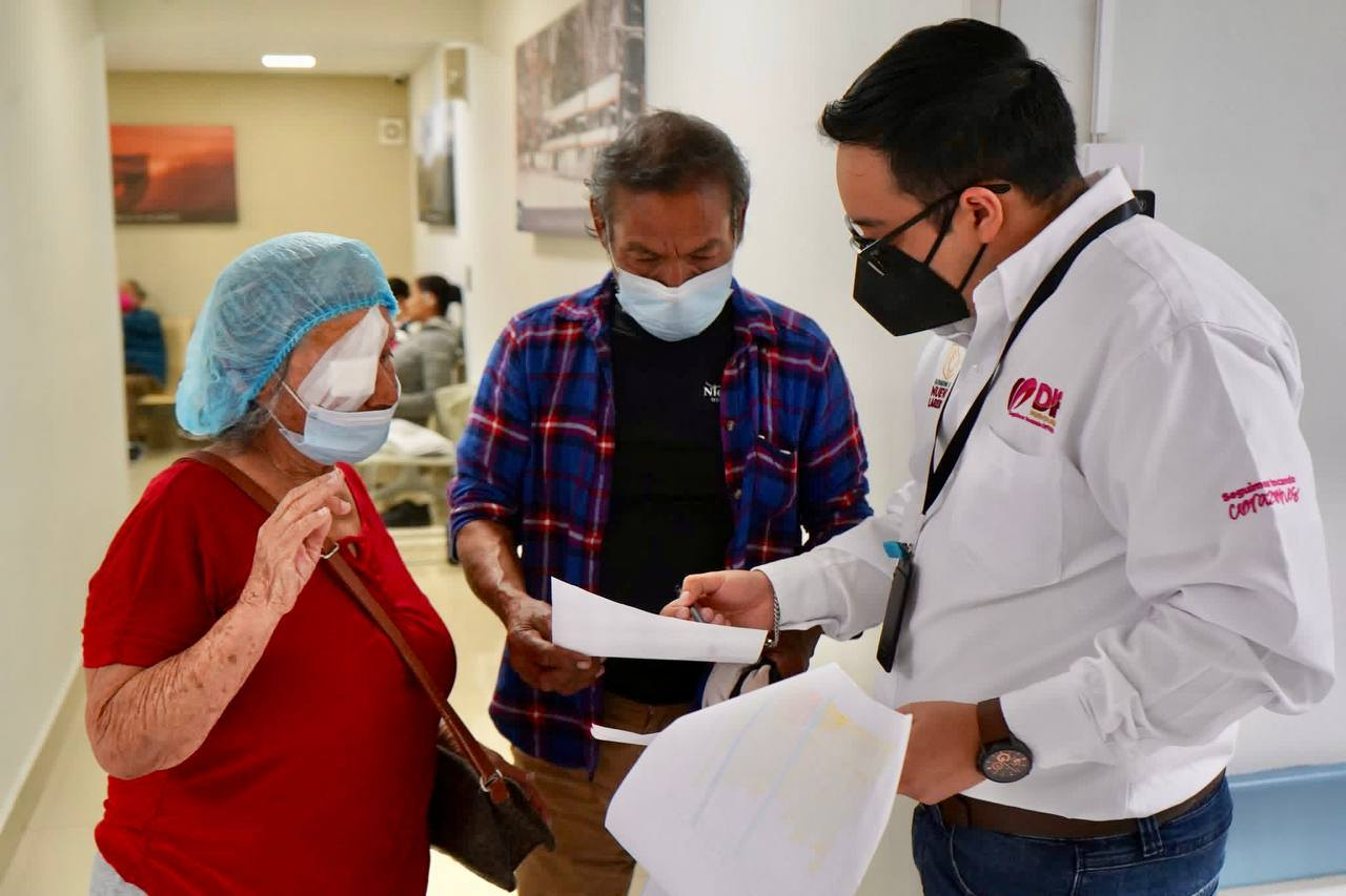 DIF NUEVO LAREDO REALIZA CON ÉXITO LA OCTAVA CAMPAÑA DE CIRUGÍAS DE CATARATAS