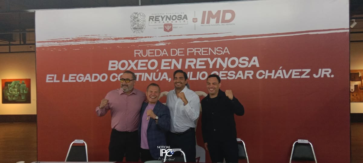 Reynosa será sede de función internacional de boxeo con Julio César Chávez Jr.