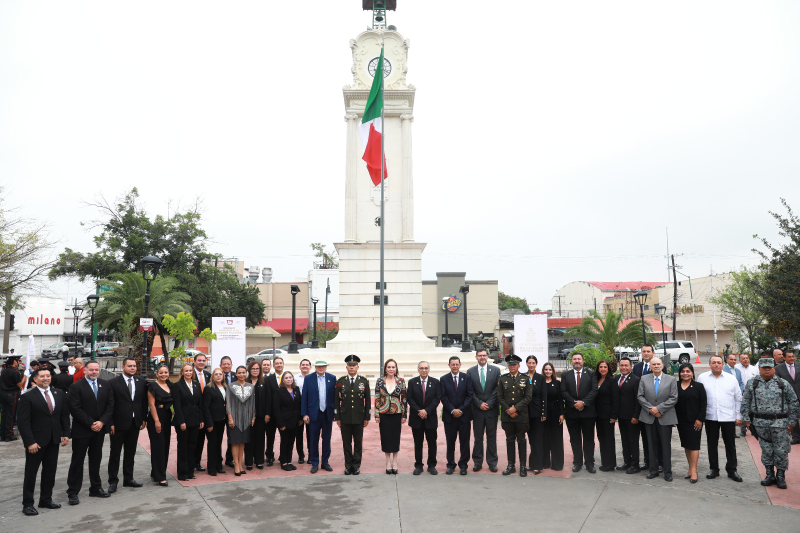 ALCALDESA CARMEN LILIA CANTUROSAS DESTACA LEGADO PATRIÓTICO DE NUEVO LAREDO EN SU 178 ANIVERSARIO DE FUNDACIÓN