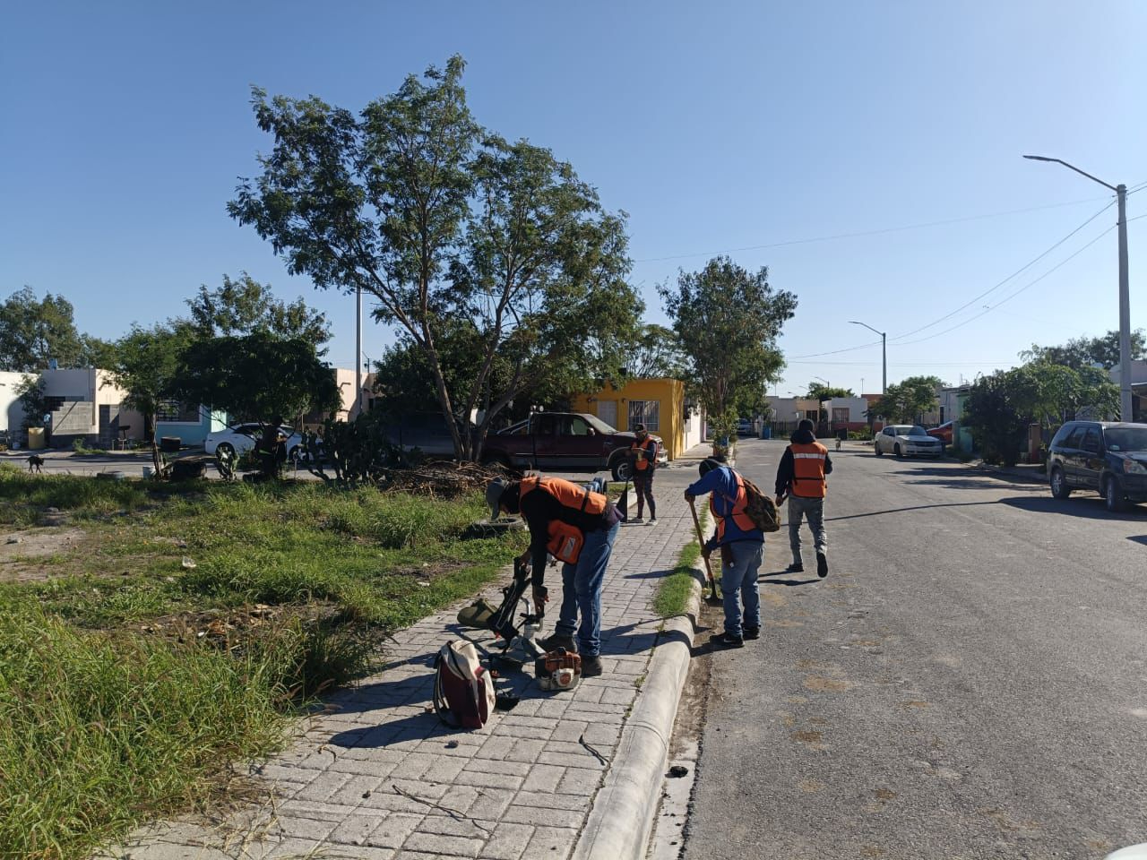 Gobierno de Reynosa mantiene acciones permanentes de limpieza y mejora urbana