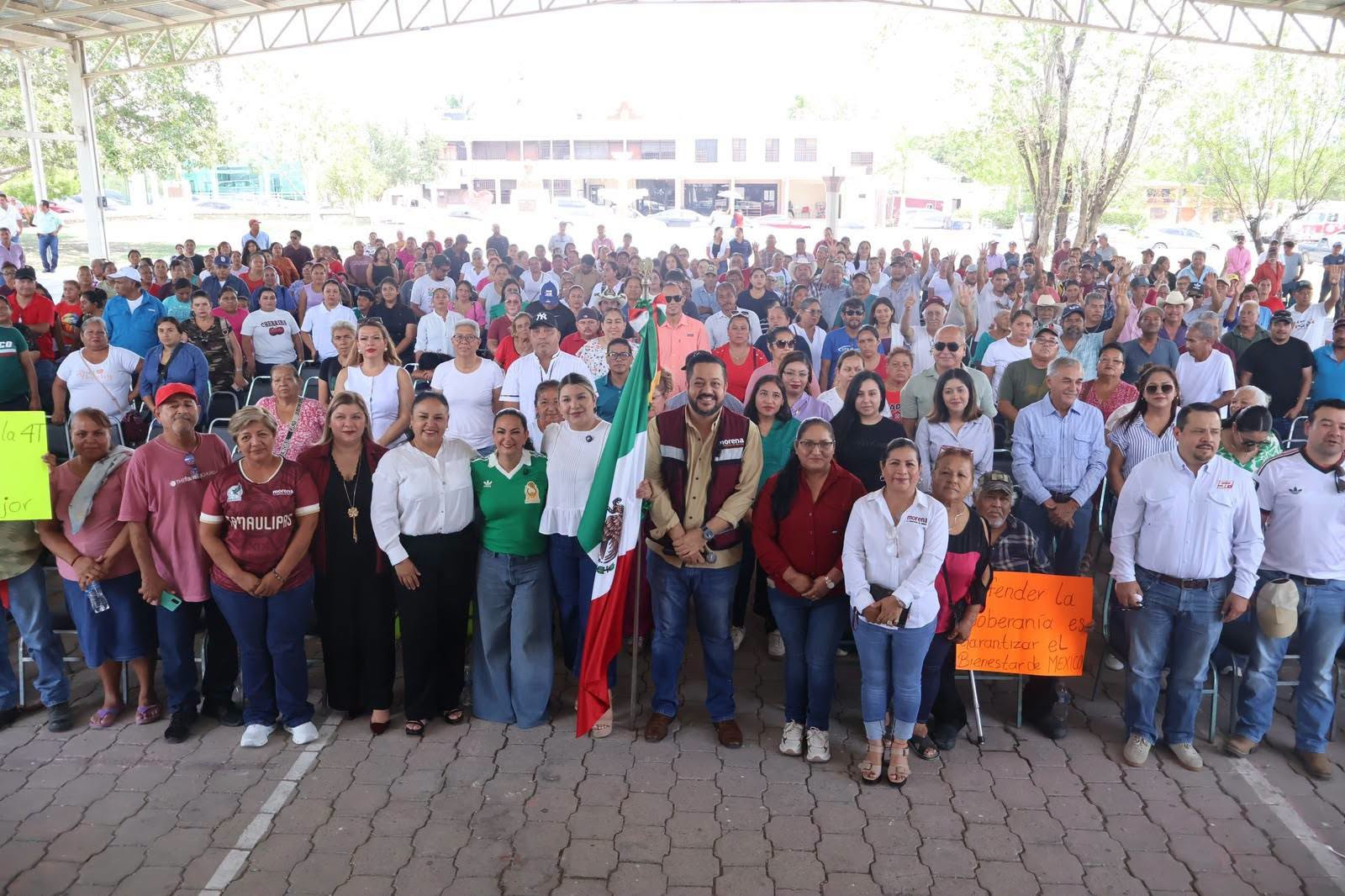 Con la camiseta bien puesta, el pueblo de Tamaulipas salió a defender la transformación