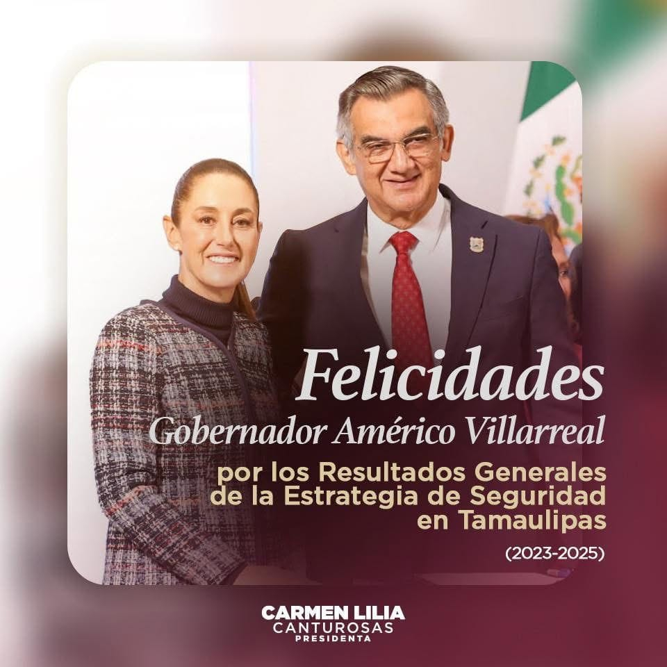 Carmen Lilia Canturosas fortalece la seguridad en Nuevo Laredo mediante coordinación con los gobiernos estatal y federal