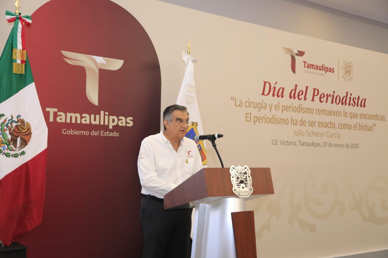 Imprescindible labor de las y los periodistas para un mejor Tamaulipas: Américo