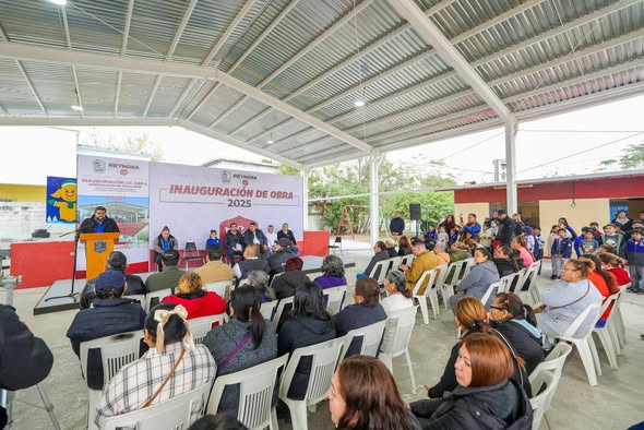 "Motiva infraestructura escolar a niños y niñas de Reynosa", Director de escuela primaria