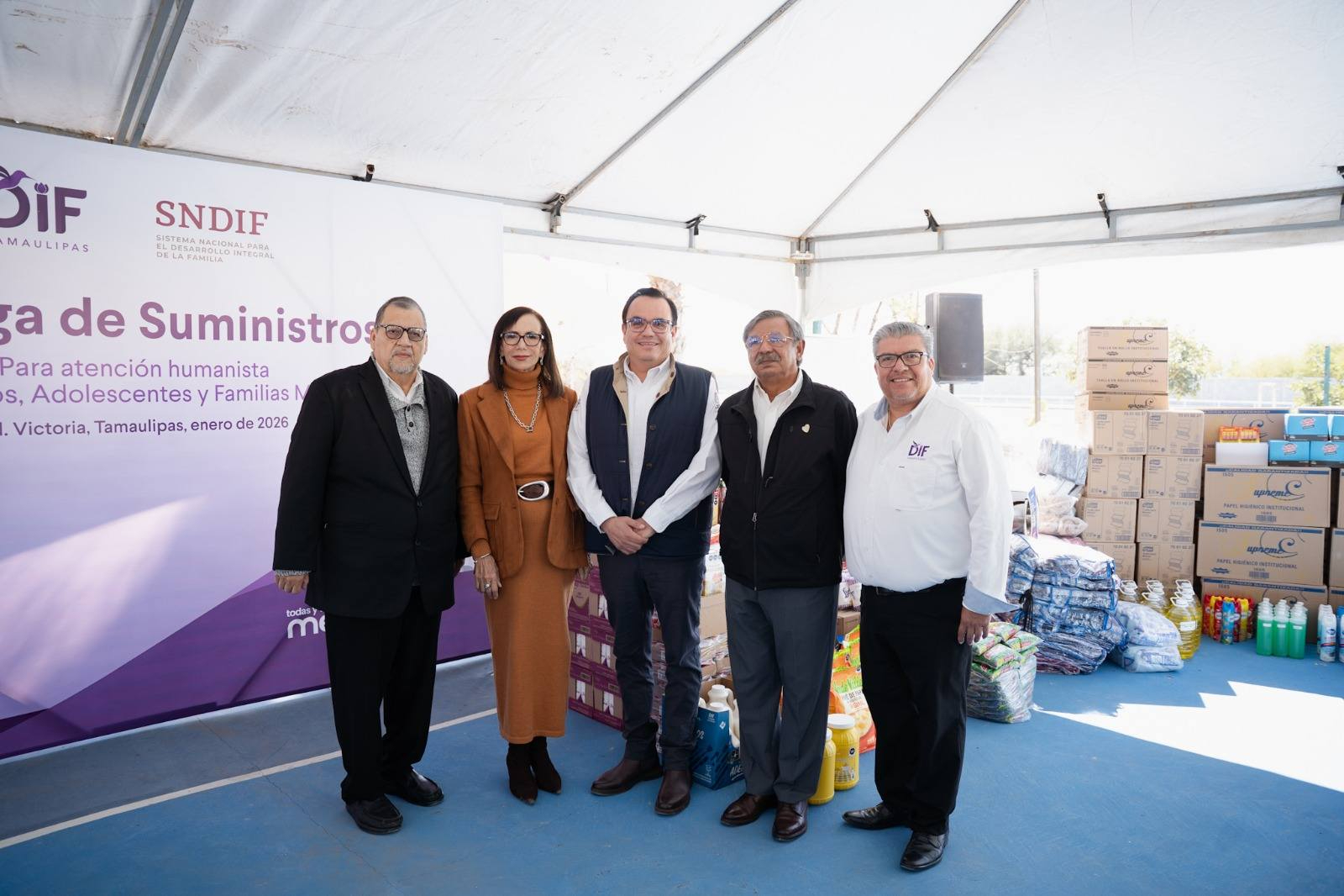 DIF Tamaulipas equipa centros de atención a familias migrantes en el estado