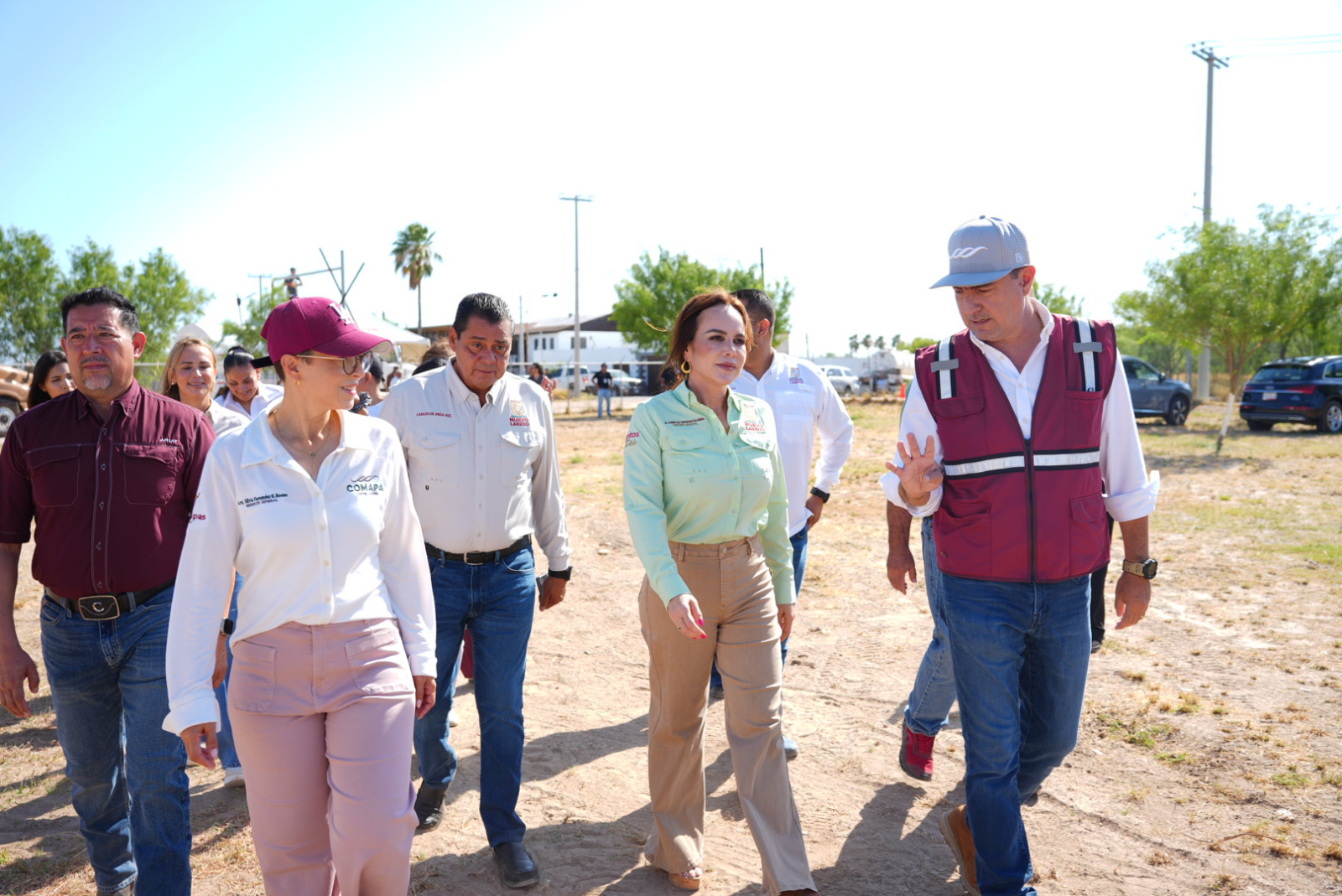 CARMEN LILIA CANTUROSAS FORTALECE INFRAESTRUCTURA HÍDRICA Y AGILIZA DISTRIBUCIÓN DE AGUA EN LA CIUDAD