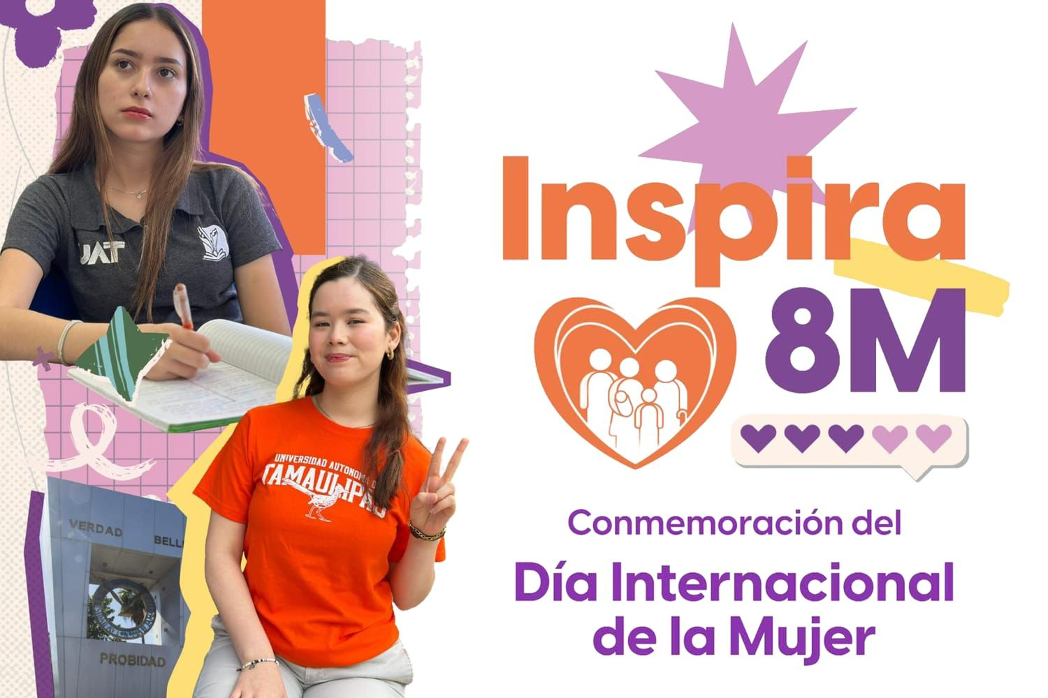 Llevará la UAT a sus campus la gira "Inspira 8M" por el Día de la Mujer