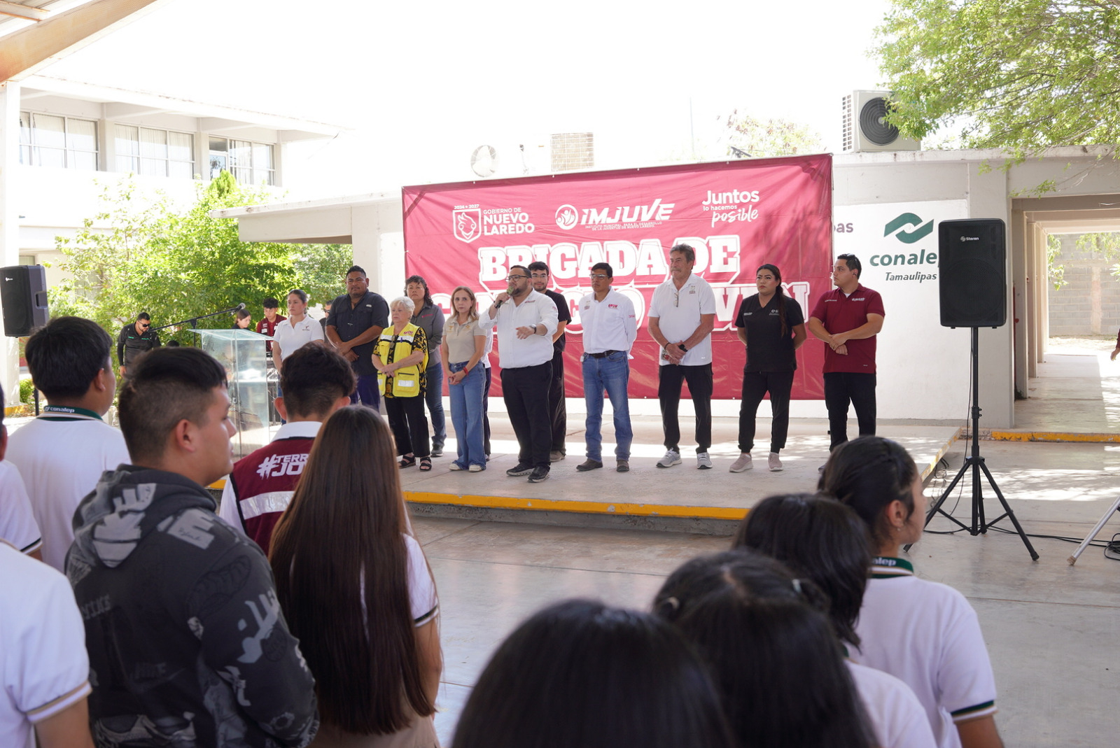 ACERCA IMJUVE PROGRAMAS Y SERVICIOS A ESTUDIANTES DEL CONALEP 246 CON BRIGADA “CONTACTO JOVEN”