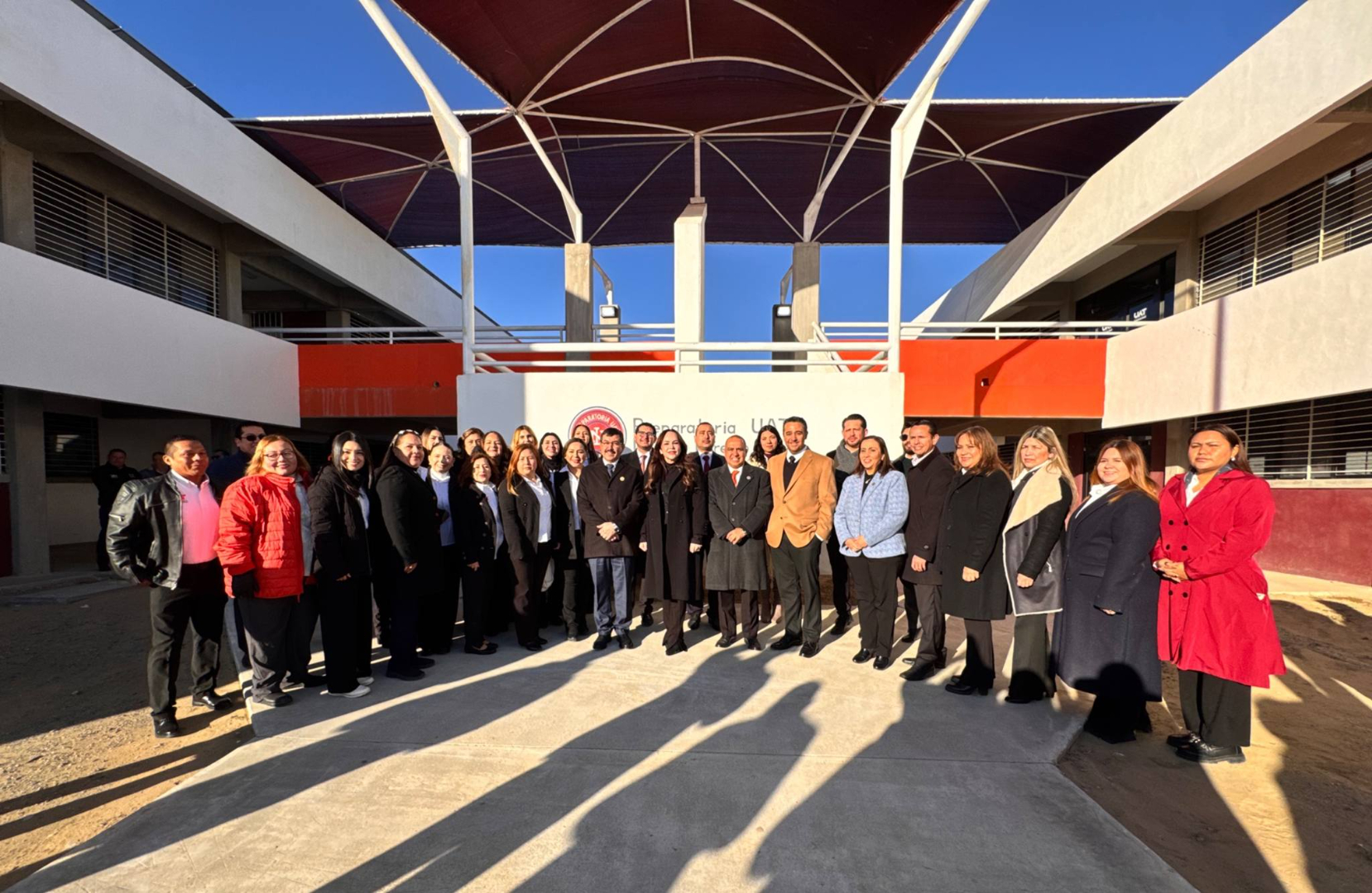 UAT y Gobierno de Nuevo Laredo inauguran obras en la nueva Preparatoria