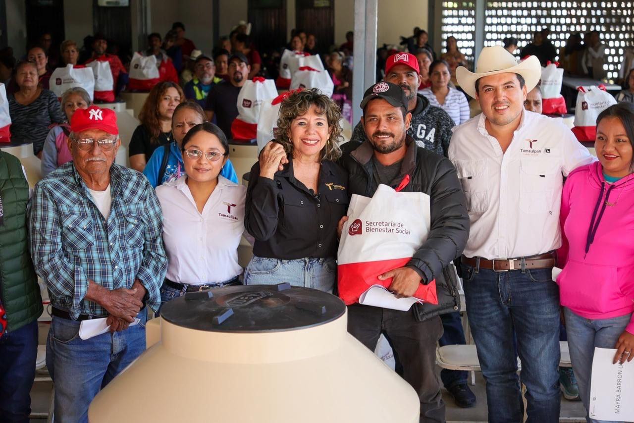 Lleva SEBIEN apoyos sociales a Ocampo