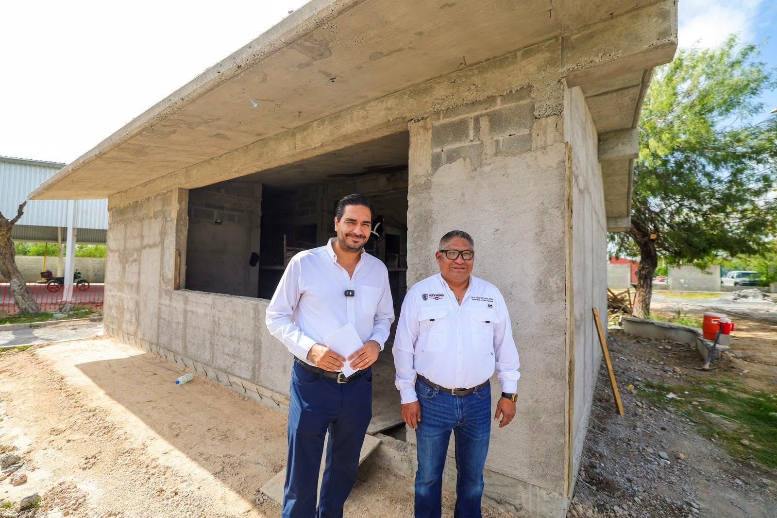 Gobierno de Reynosa impulsa mejores espacios escolares con nuevo comedor en Villa Diamante