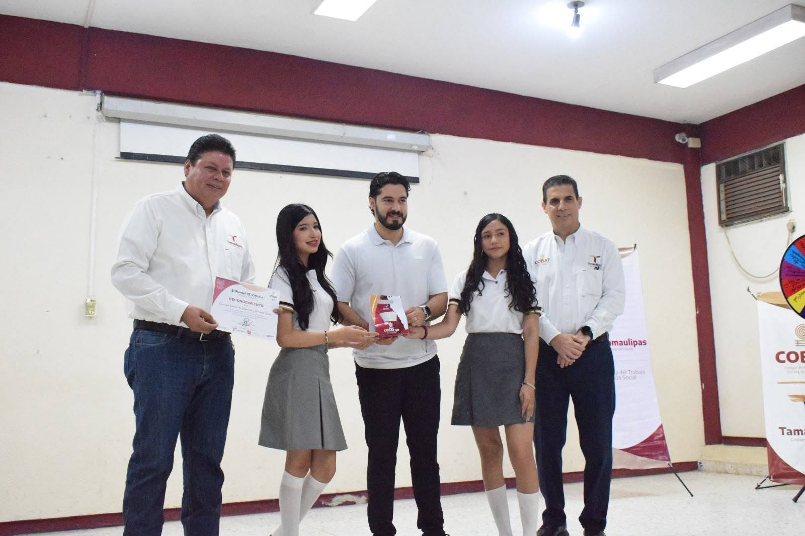 Impulsa STPS acciones de prevención del trabajo infantil en COBAT 05 de Ciudad Victoria