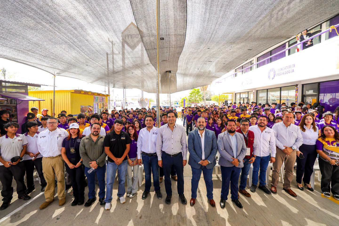 Encabezaron Alcalde Carlos Peña Ortiz y Secretario José Antonio Chávez Herrera, Acción y Conciencia en universidad ITCC