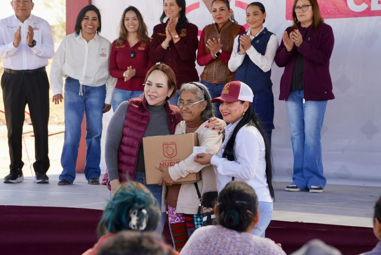 CIUDADANÍA RECONOCE COMPROMISO SOCIAL DE ALCALDESA CARMEN LILIA CANTUROSAS CON EL REGRESO DE “PRESIDENCIA CERQUITA DE TI”