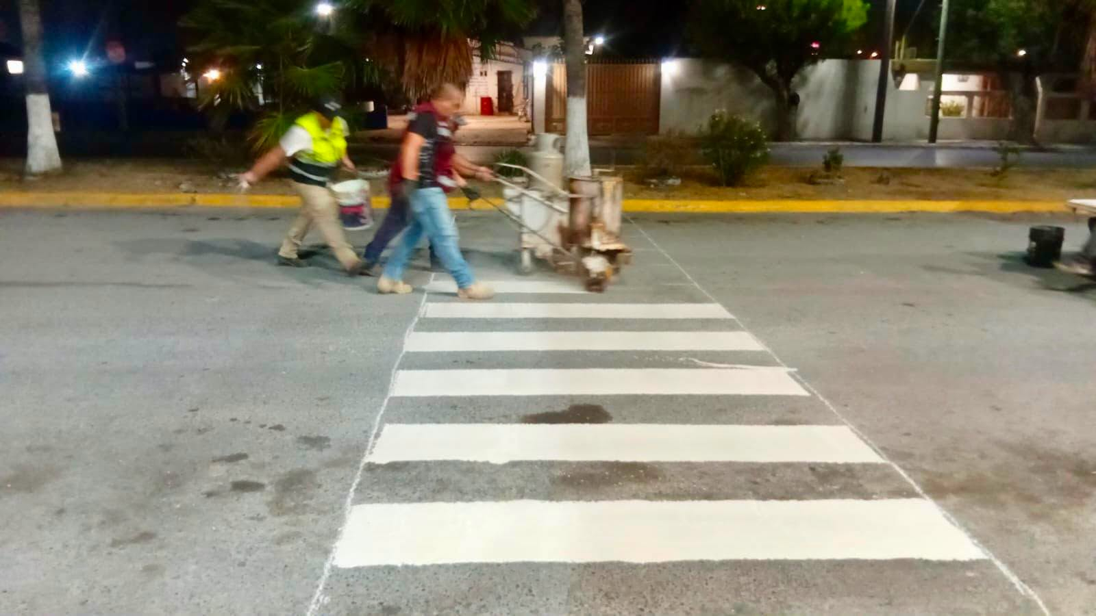 Con planeación y trabajo nocturno Reynosa se transforma y embellece