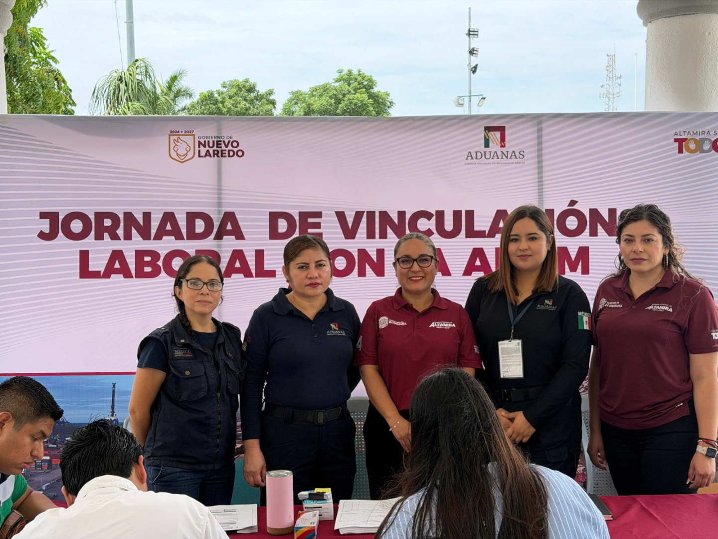GOBIERNO DE CARMEN LILIA CANTUROSAS, ALTAMIRA Y ANAM UNEN ESFUERZOS PARA VINCULAR PROFESIONISTAS CON ADUANA DE NUEVO LAREDO