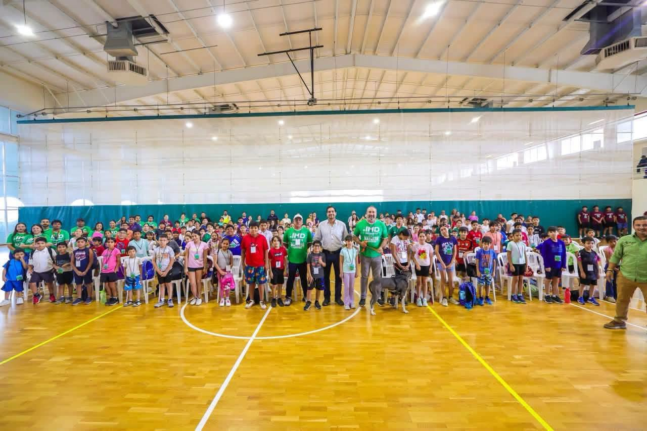 Inauguró Carlos Peña Ortiz Campamento de Verano 2026 en el IMD