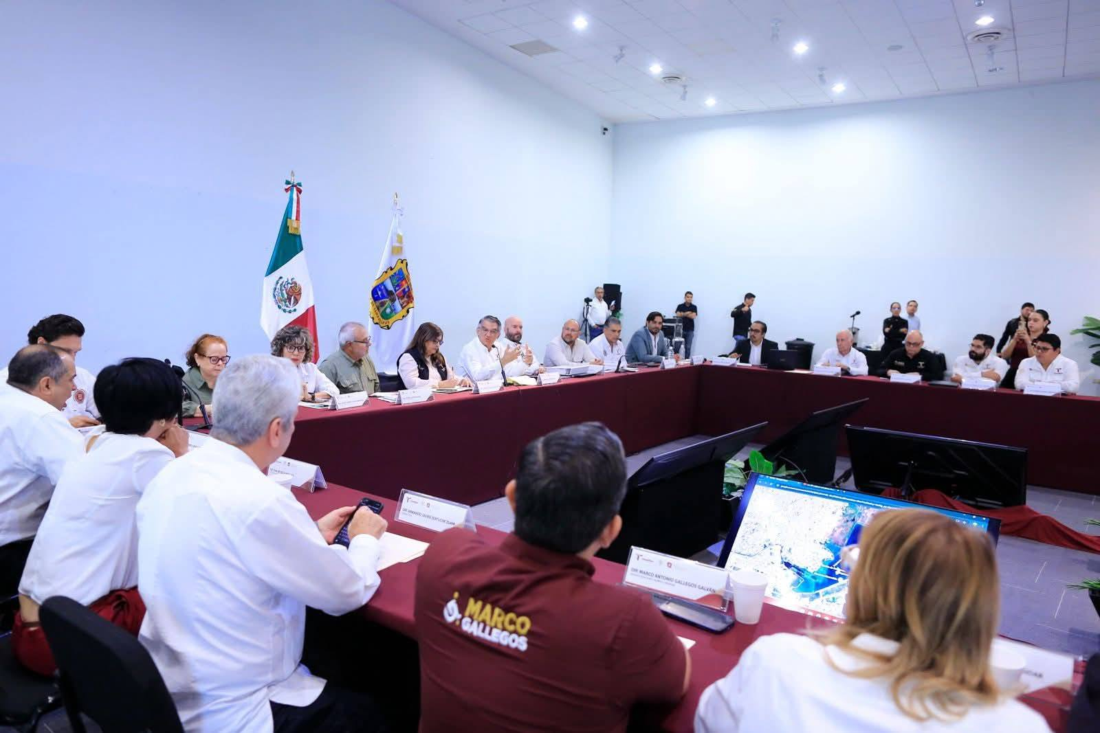 Participó Carlos Peña Ortiz en Mesa de Trabajo del Gobernador Américo Villarreal Anaya