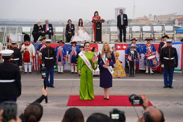 CELEBRAN LOS DOS LAREDOS ALIANZA ESTRATÉGICA EN CEREMONIA DEL ABRAZO; NOMBRAN A CARMEN LILIA SRA INTERNACIONAL 2026