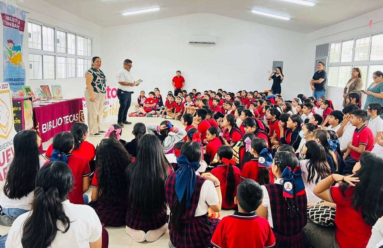 GOBIERNO MUNICIPAL FORTALECE EL FOMENTO A LA LECTURA CON EL PROGRAMA BIBLIOTECA ITINERANTE