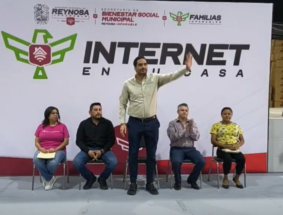 Gobierno de Reynosa fortalece inclusión digital con entrega de módems gratuitos a familias