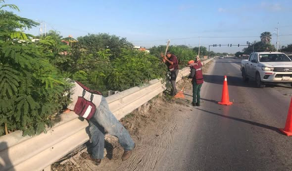 Instalación y mantenimiento de defensas metálicas para seguridad de automovilistas