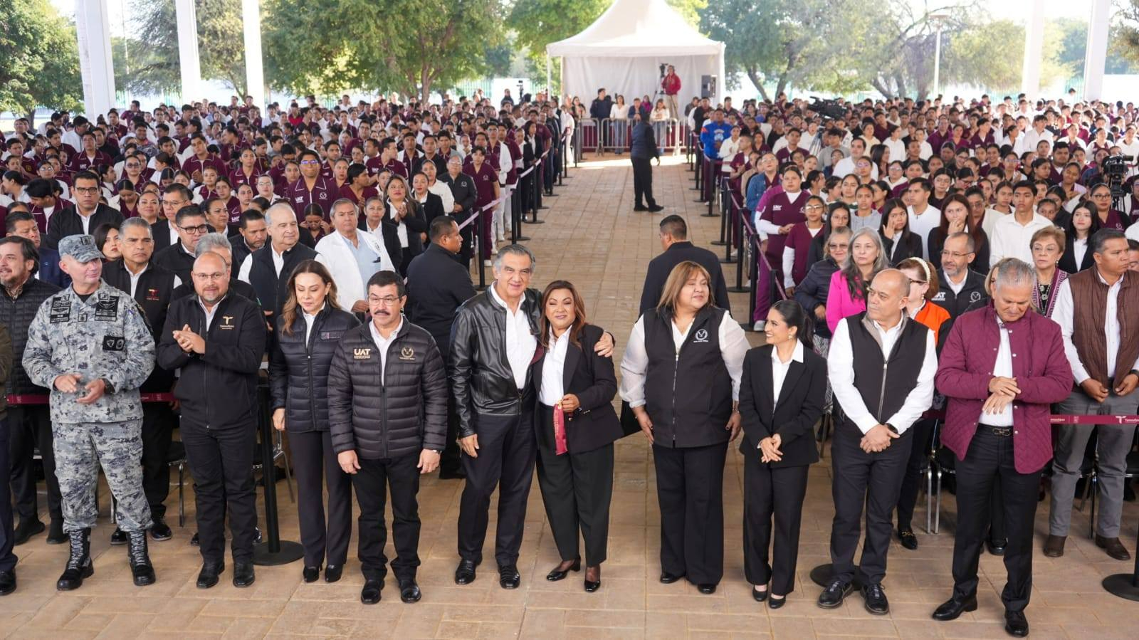 Reafirma gobernador alianza con la UAT en favor de la educación y la salud